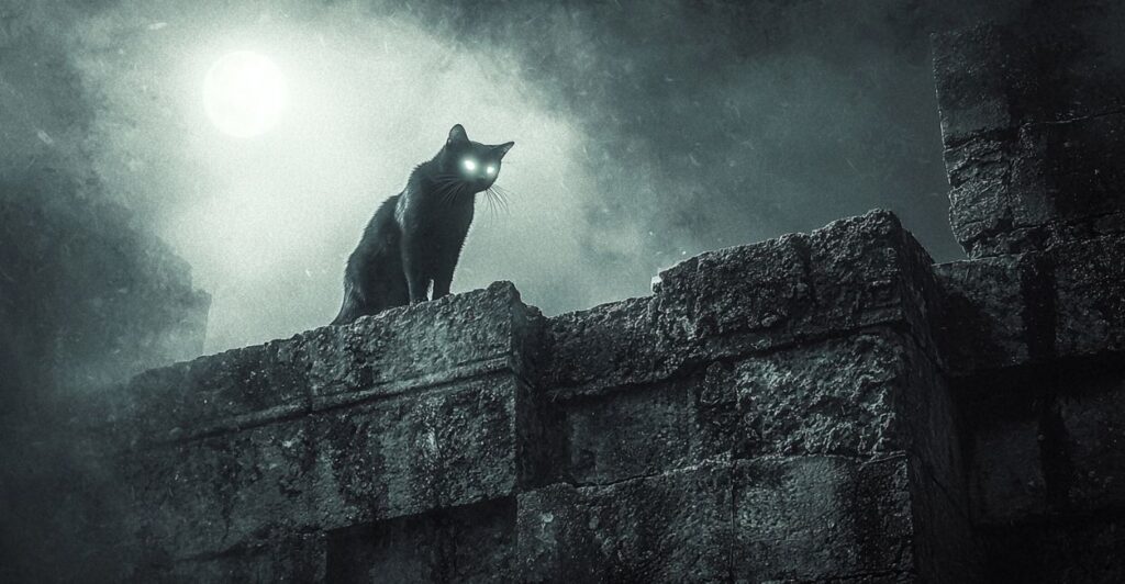 o gato preto