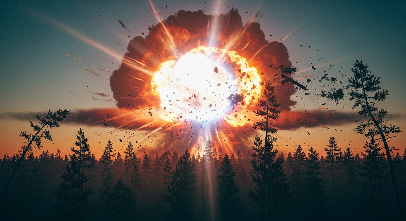 INCIDENTE DE TUNGUSKA: A MAIOR EXPLOSÃO MISTERIOSA DA HISTÓRIA AINDA SEM EXPLICAÇÃO